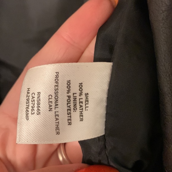 Halogen Leather Vest - Picture 3 of 4